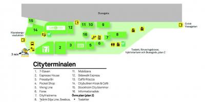 Arlanda expresar mapa da ruta