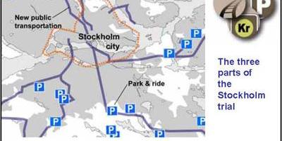 Mapa de Estocolmo de aparcamento