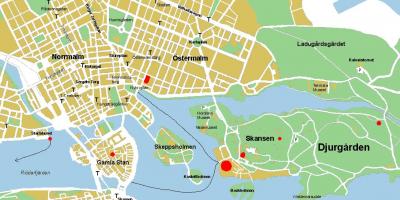 Gamla stan Estocolmo mapa