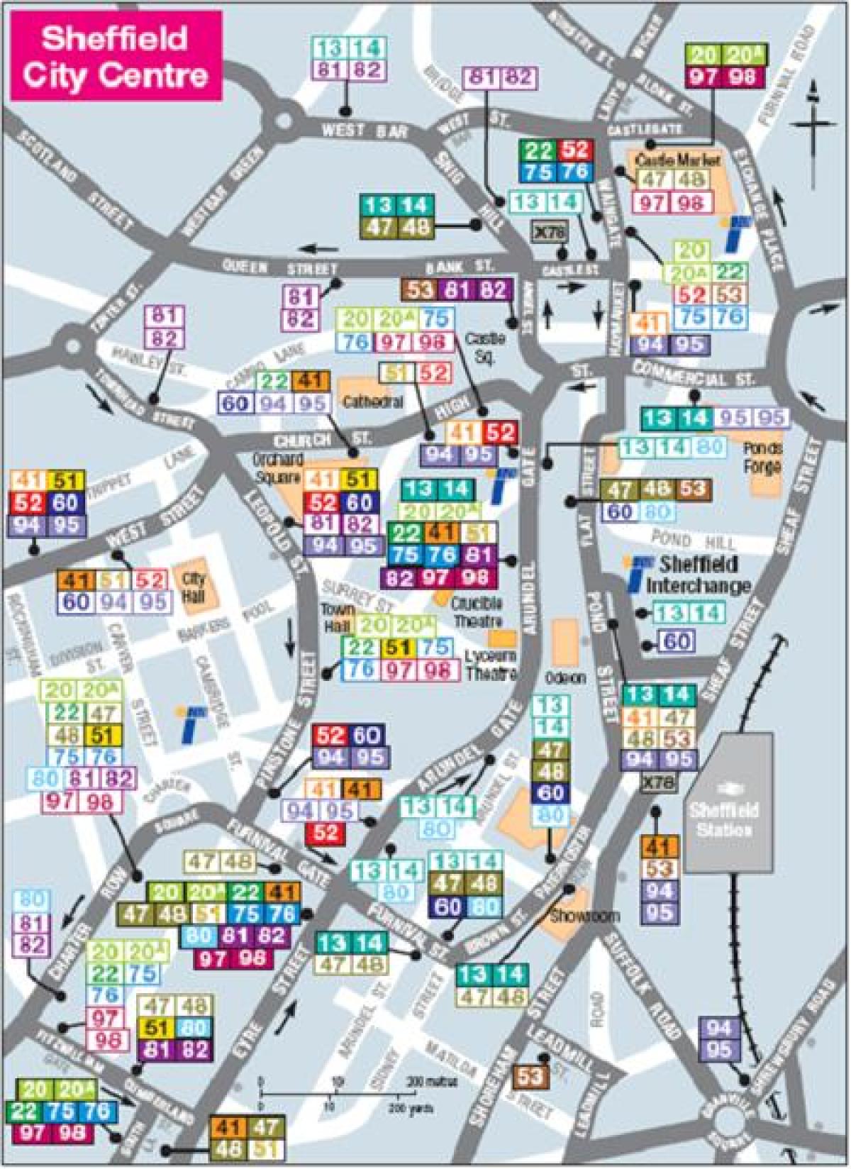 mapa de Estocolmo autobús 76 ruta