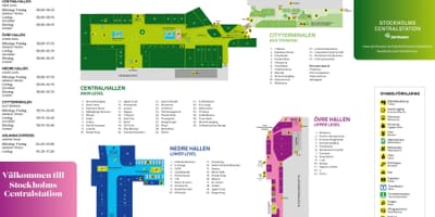 Estocolmo estación de ferrocarril mapa